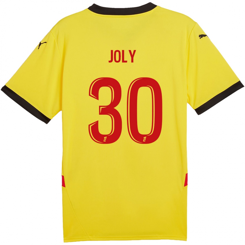 Kinder Blandine Joly #30 Gelb Rot Heimtrikot Trikot 2024/25 T-Shirt