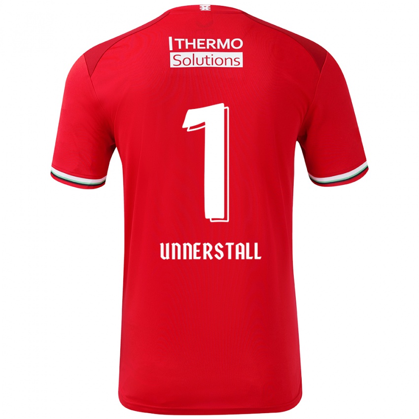 Kinder Lars Unnerstall #1 Rot Weiß Heimtrikot Trikot 2024/25 T-Shirt