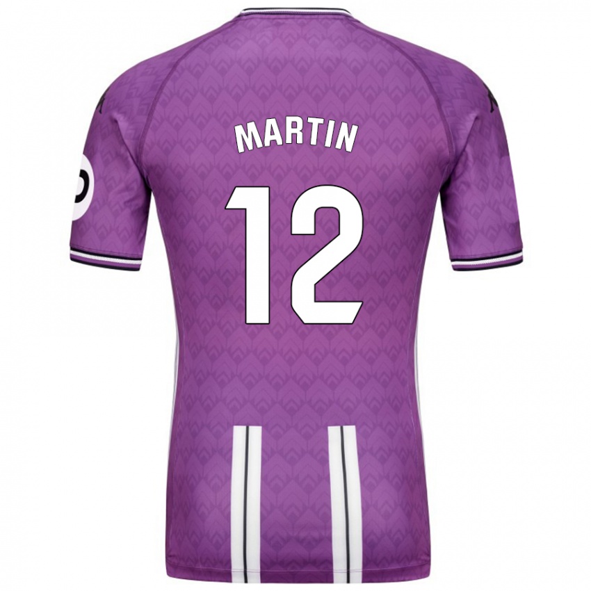 Kinder Mario Martin #12 Violett Weiß Heimtrikot Trikot 2024/25 T-Shirt