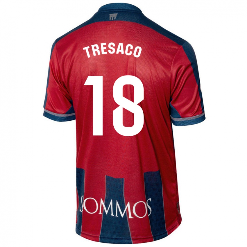 Kinder Rafa Tresaco #18 Rot Blau Heimtrikot Trikot 2024/25 T-Shirt