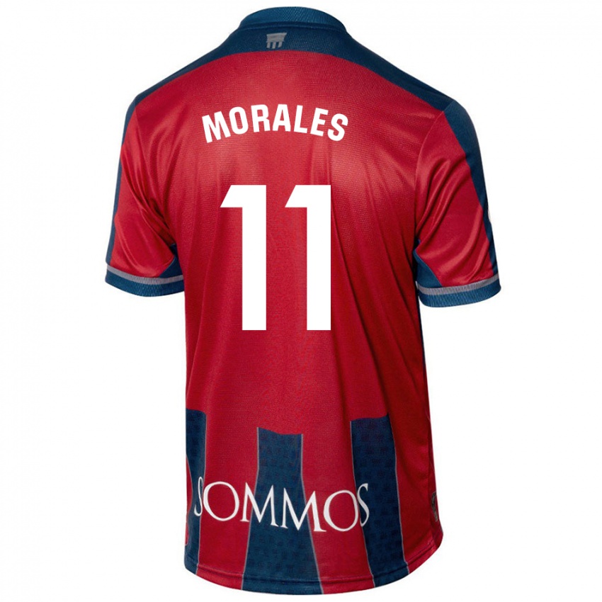 Kinder Carolina Morales #11 Rot Blau Heimtrikot Trikot 2024/25 T-Shirt