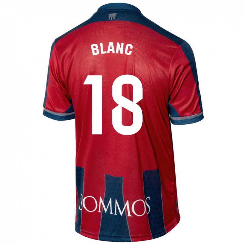 Kinder Laia Blanc #18 Rot Blau Heimtrikot Trikot 2024/25 T-Shirt