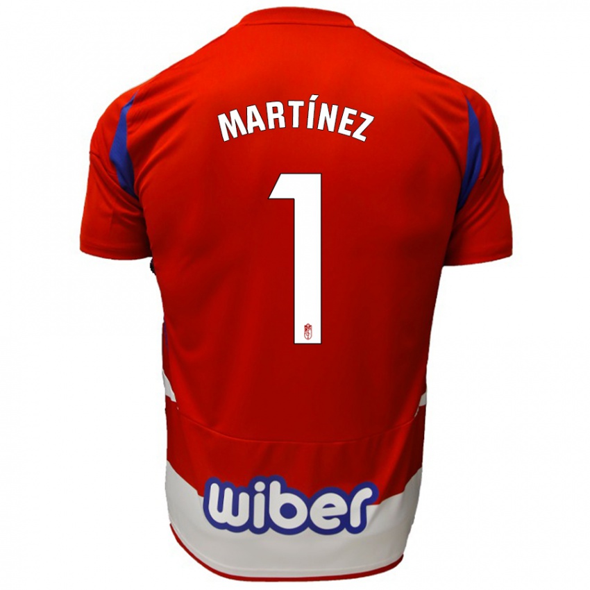 Kinder Marc Martínez #1 Rot Weiß Blau Heimtrikot Trikot 2024/25 T-Shirt