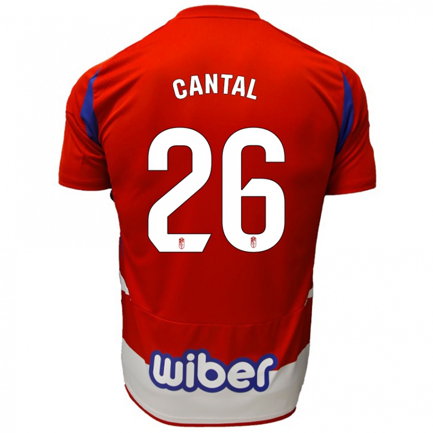 Kinder Paco Cantal #26 Rot Weiß Blau Heimtrikot Trikot 2024/25 T-Shirt