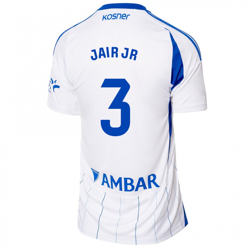 Kinder Jair Amador #3 Rot Weiß Heimtrikot Trikot 2024/25 T-Shirt