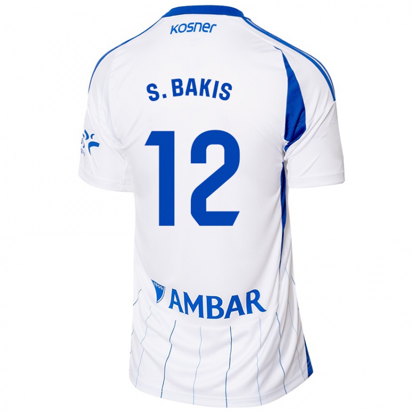 Kinder Sinan Bakış #12 Rot Weiß Heimtrikot Trikot 2024/25 T-Shirt