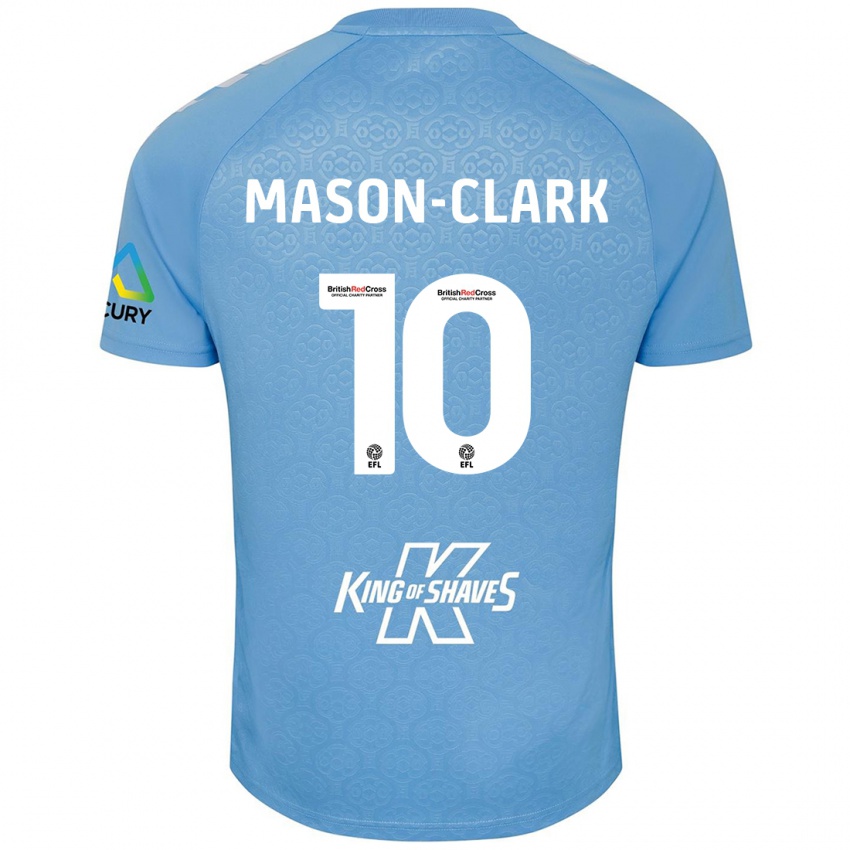 Kinder Ephron Mason-Clark #10 Blau Weiß Heimtrikot Trikot 2024/25 T-Shirt