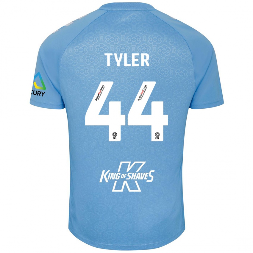 Kinder Cian Tyler #44 Blau Weiß Heimtrikot Trikot 2024/25 T-Shirt