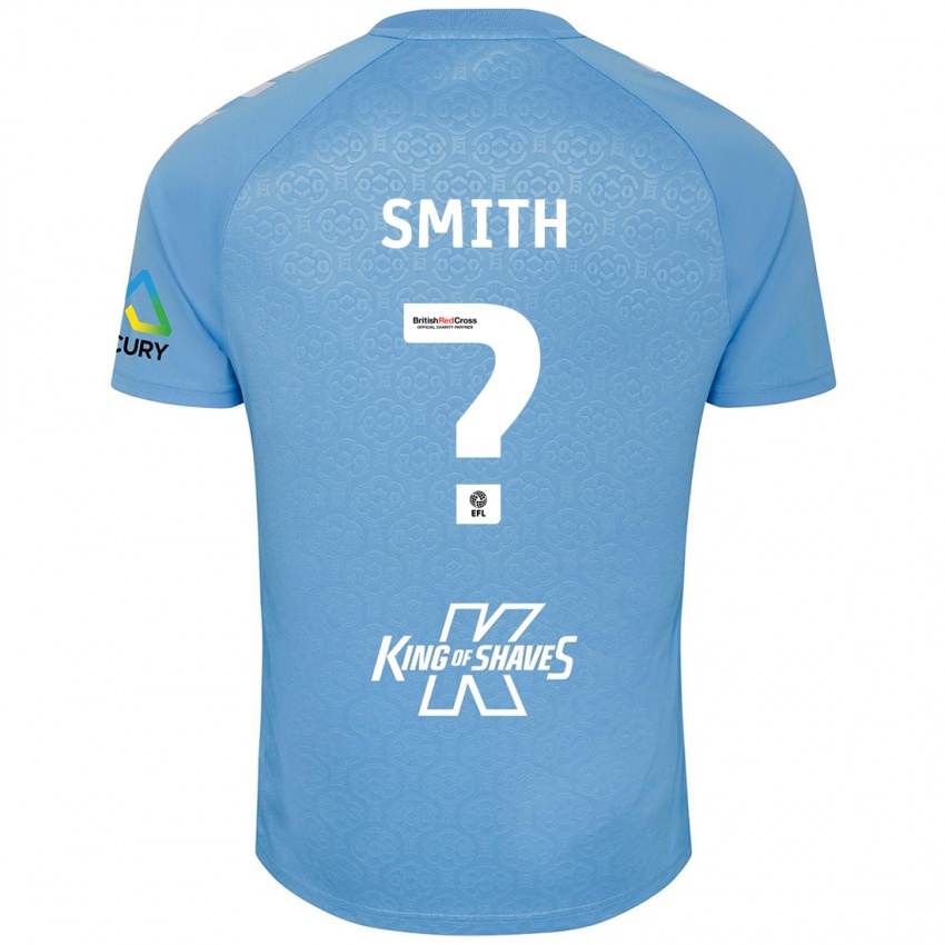 Kinder Jayden Smith #0 Blau Weiß Heimtrikot Trikot 2024/25 T-Shirt