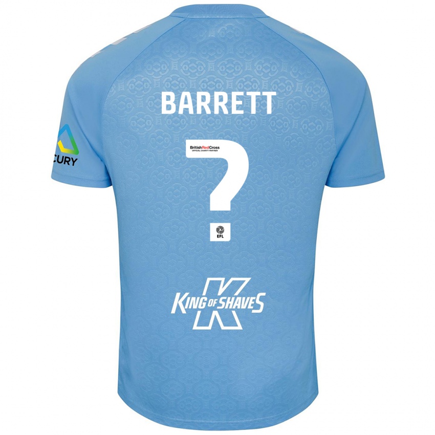 Kinder Marlow Barrett #0 Blau Weiß Heimtrikot Trikot 2024/25 T-Shirt