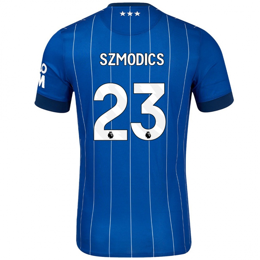 Kinder Sammie Szmodics #23 Marineblau Heimtrikot Trikot 2024/25 T-Shirt