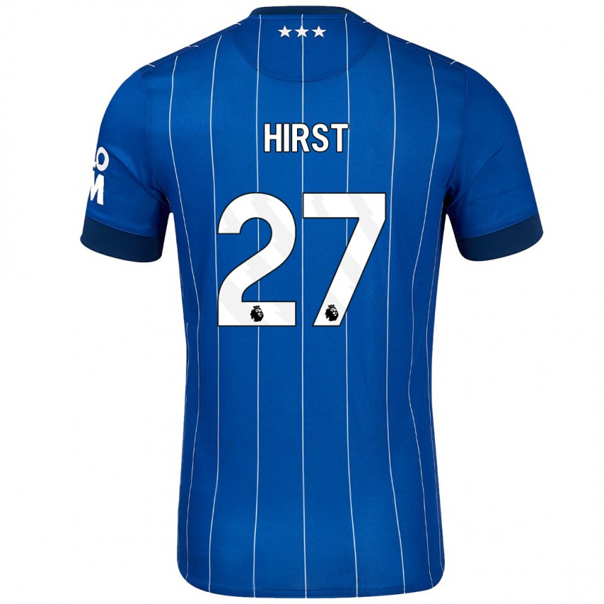 Kinder George Hirst #27 Marineblau Heimtrikot Trikot 2024/25 T-Shirt