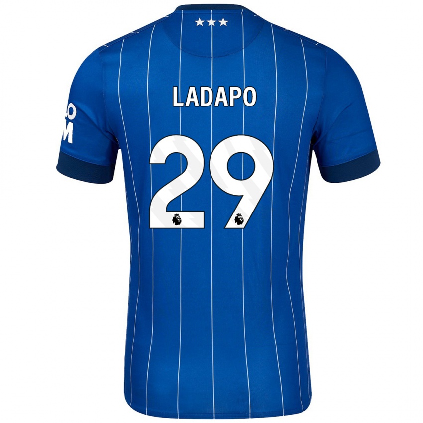 Kinder Freddie Ladapo #29 Marineblau Heimtrikot Trikot 2024/25 T-Shirt