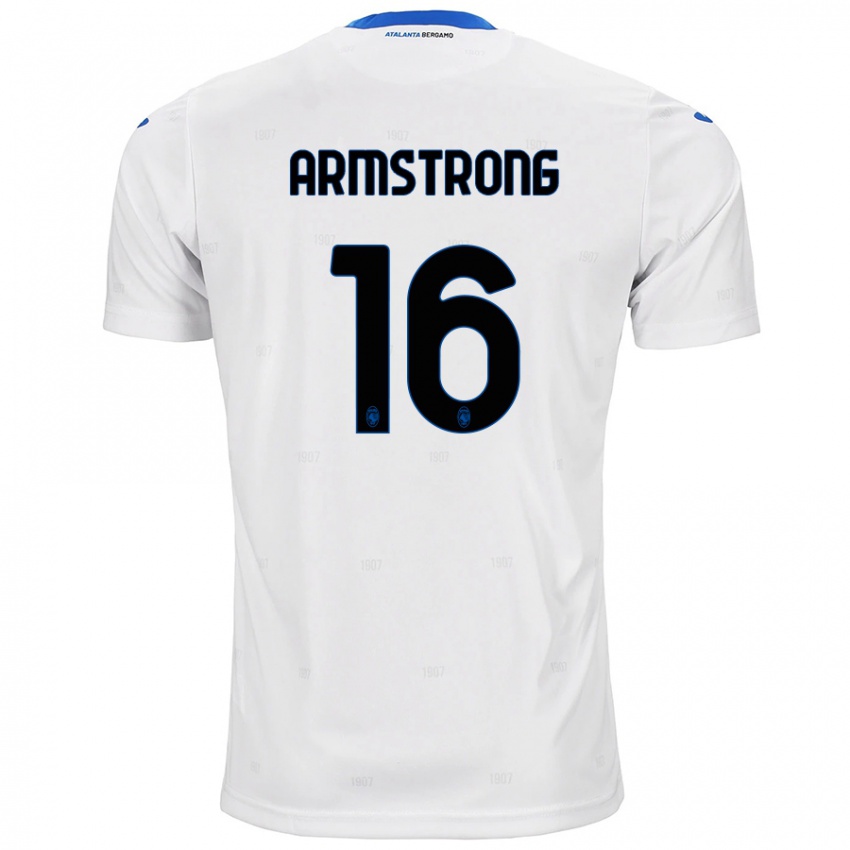 Kinder Daniel Armstrong #16 Weiß Auswärtstrikot Trikot 2024/25 T-Shirt