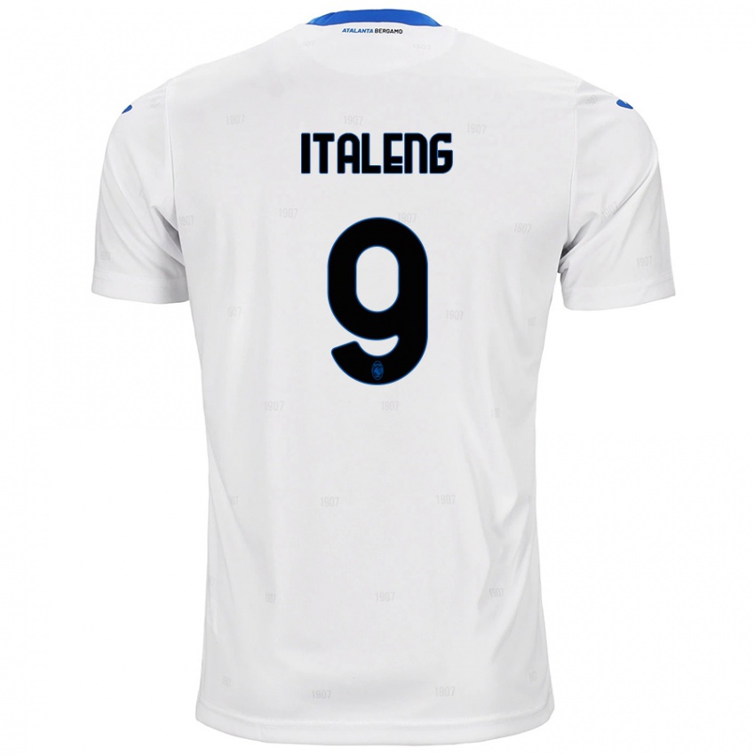 Kinder Jonathan Italeng #9 Weiß Auswärtstrikot Trikot 2024/25 T-Shirt