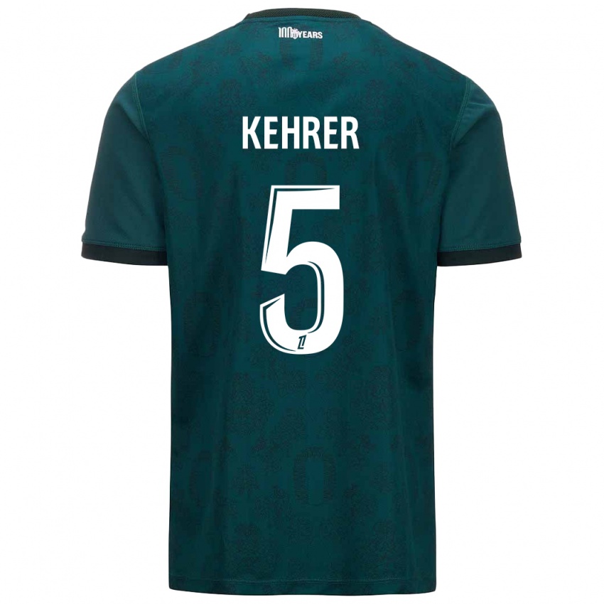 Kinder Thilo Kehrer #5 Dunkelgrün Auswärtstrikot Trikot 2024/25 T-Shirt