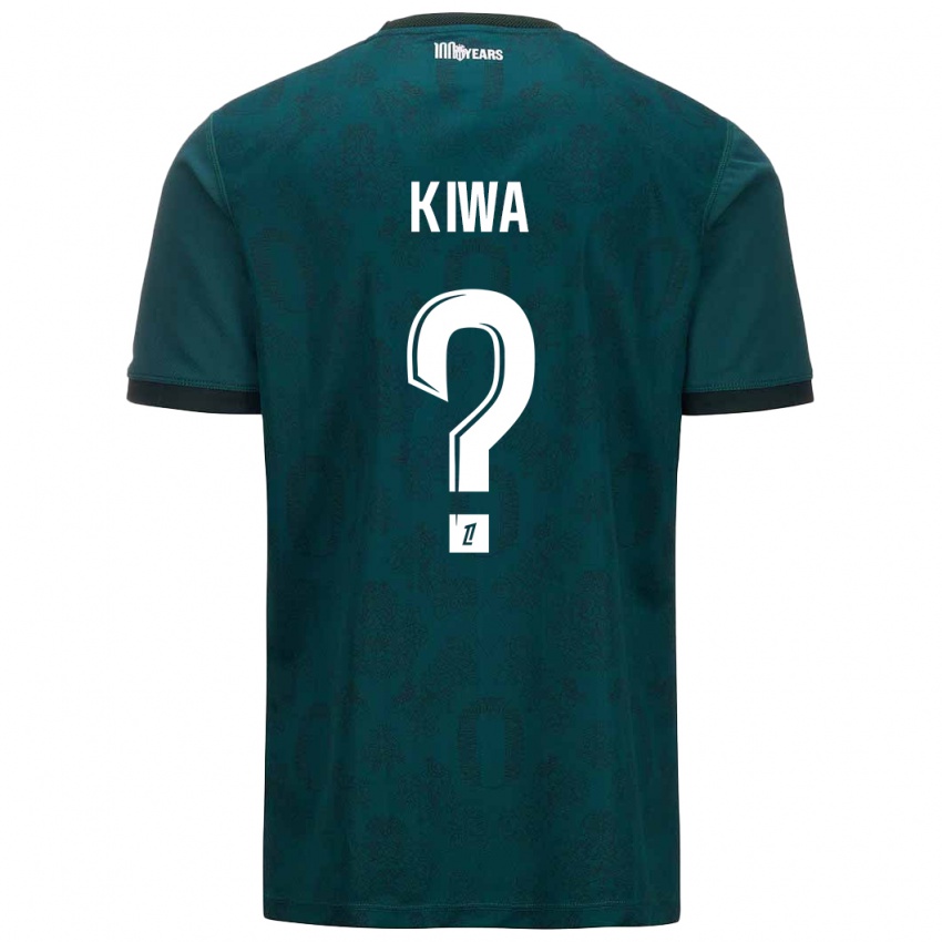 Kinder Bradel Kiwa #0 Dunkelgrün Auswärtstrikot Trikot 2024/25 T-Shirt