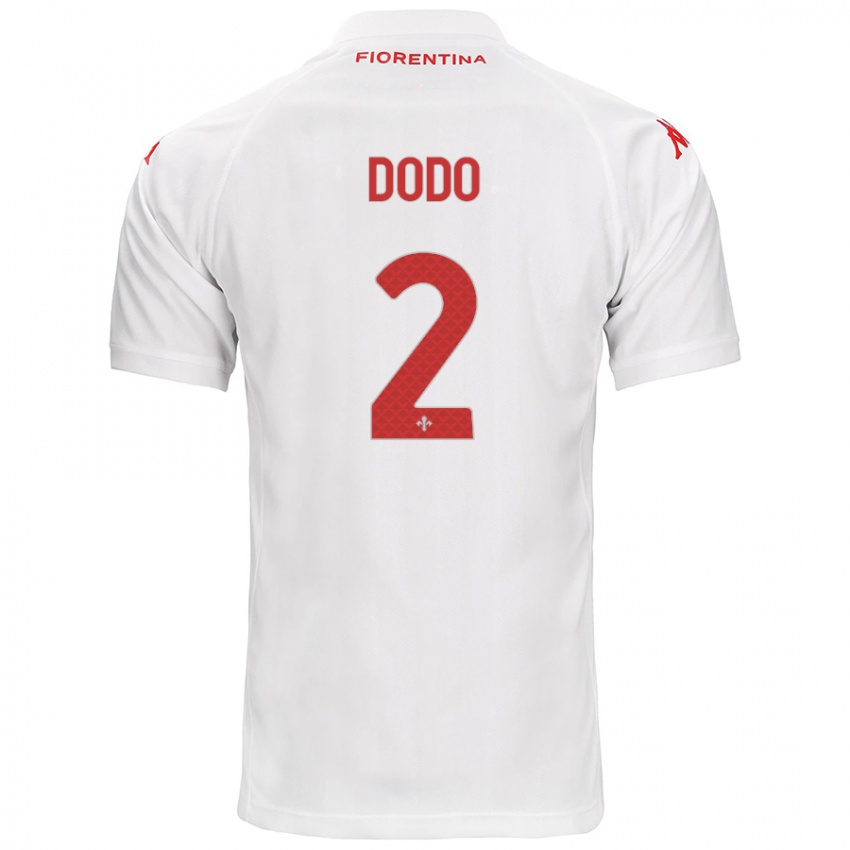 Kinder Dodô #2 Weiß Auswärtstrikot Trikot 2024/25 T-Shirt