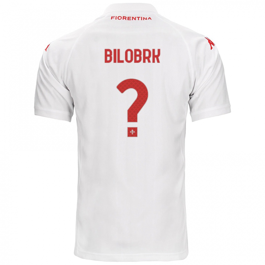 Kinder Ante Bilobrk #0 Weiß Auswärtstrikot Trikot 2024/25 T-Shirt