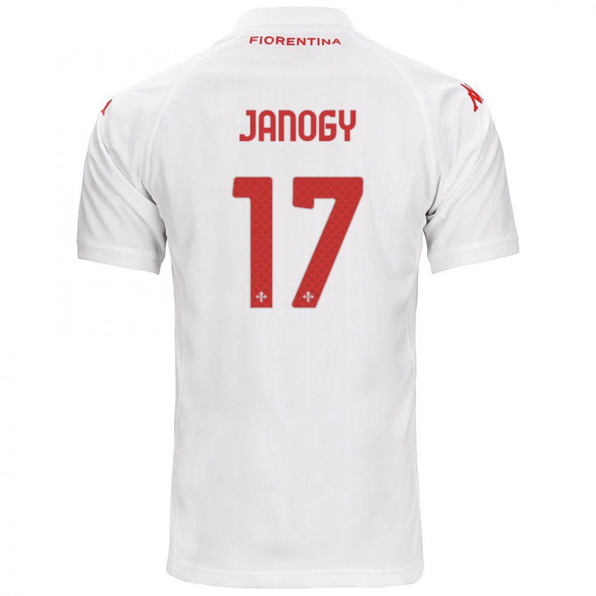 Kinder Madelen Janogy #17 Weiß Auswärtstrikot Trikot 2024/25 T-Shirt