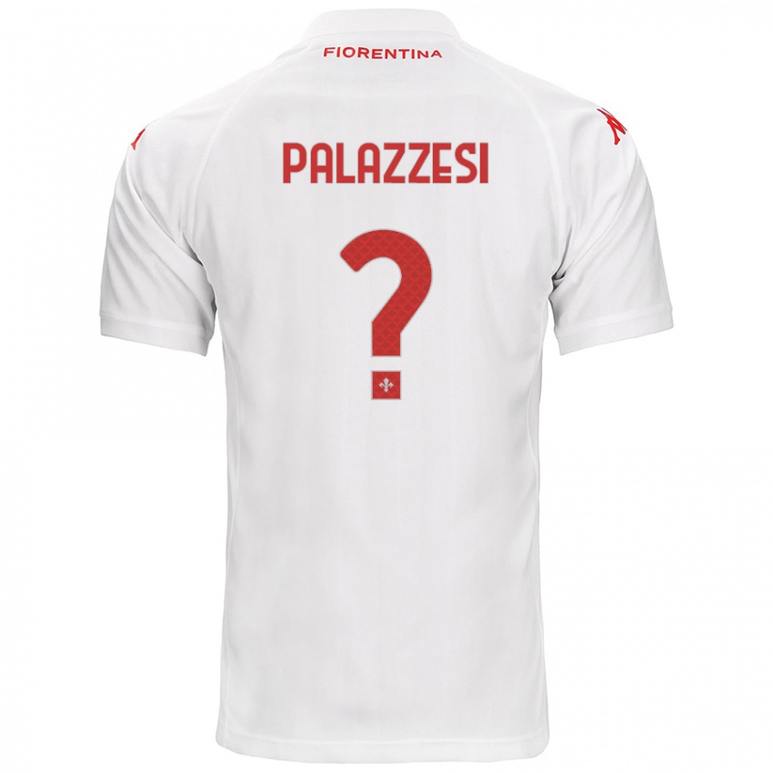 Kinder Yuri Palazzesi #0 Weiß Auswärtstrikot Trikot 2024/25 T-Shirt