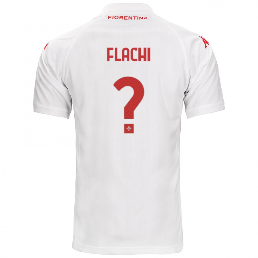 Kinder Tommaso Flachi #0 Weiß Auswärtstrikot Trikot 2024/25 T-Shirt