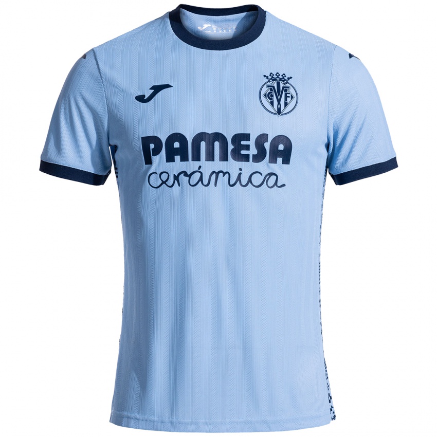 Kinder María Romero #28 Himmelblau Auswärtstrikot Trikot 2024/25 T-Shirt