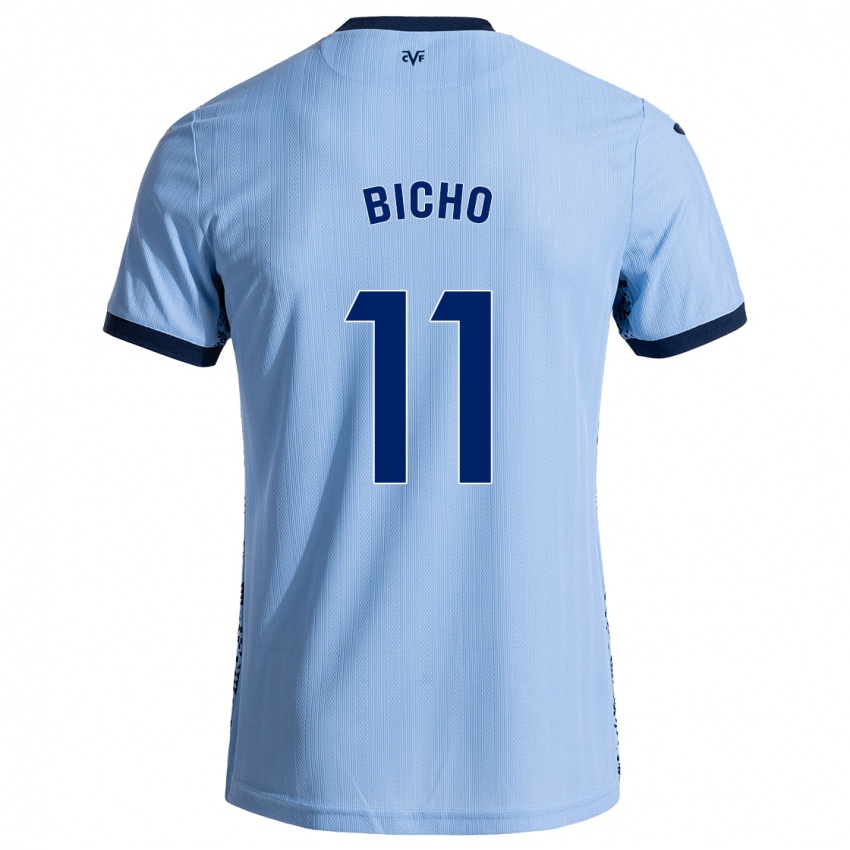 Kinder Bicho #11 Himmelblau Auswärtstrikot Trikot 2024/25 T-Shirt