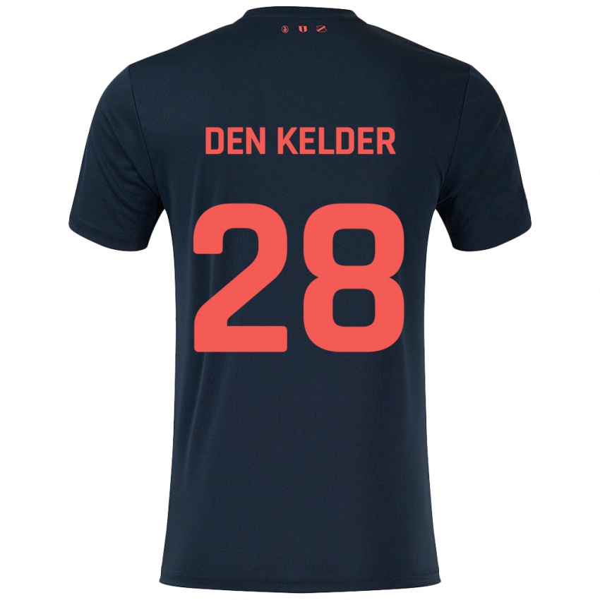 Kinder Gera Op Den Kelder #28 Schwarz Rot Auswärtstrikot Trikot 2024/25 T-Shirt