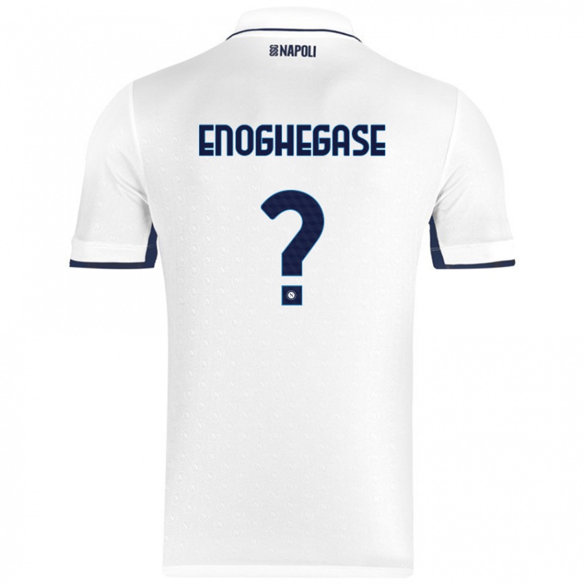 Kinder Favour Enoghegase #0 Weiß Königsblau Auswärtstrikot Trikot 2024/25 T-Shirt