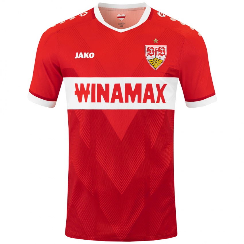 Kinder Frans Krätzig #13 Rot Weiß Auswärtstrikot Trikot 2024/25 T-Shirt