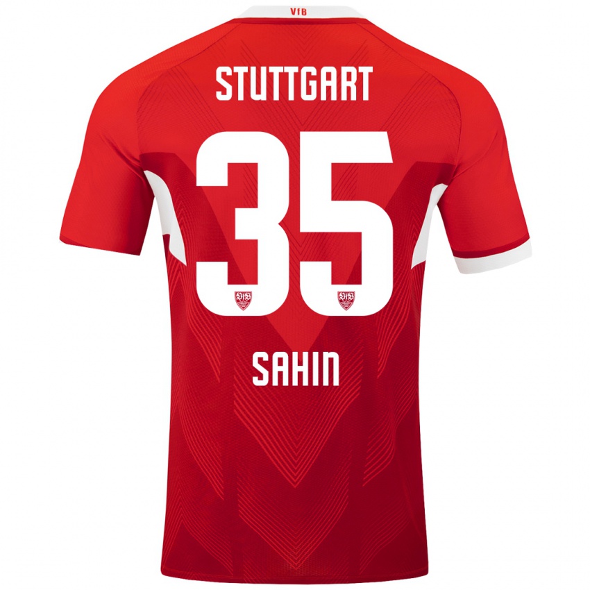 Kinder Mehmet Sahin #35 Rot Weiß Auswärtstrikot Trikot 2024/25 T-Shirt