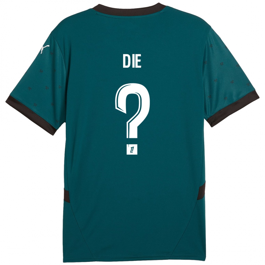 Kinder Manassé Die #0 Dunkelgrün Auswärtstrikot Trikot 2024/25 T-Shirt