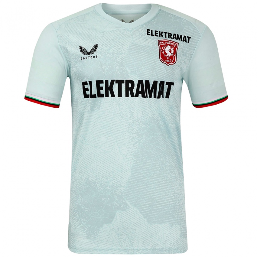 Kinder Björn Titulaer #0 Hellgrün Auswärtstrikot Trikot 2024/25 T-Shirt