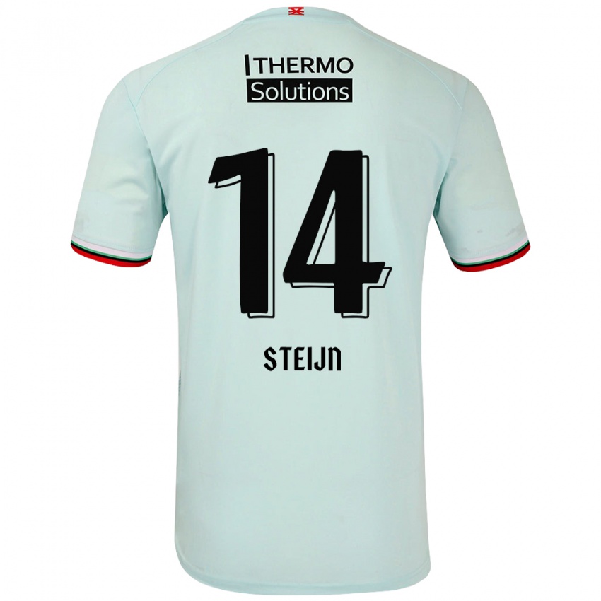 Kinder Sem Steijn #14 Hellgrün Auswärtstrikot Trikot 2024/25 T-Shirt