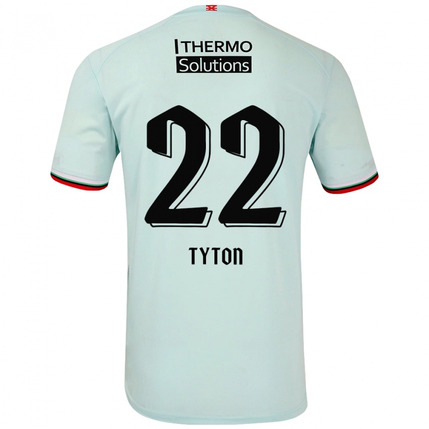 Kinder Przemyslaw Tyton #22 Hellgrün Auswärtstrikot Trikot 2024/25 T-Shirt