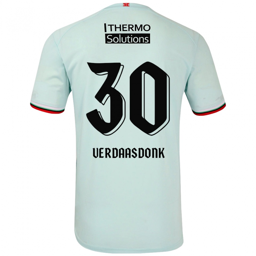 Kinder Suus Verdaasdonk #30 Hellgrün Auswärtstrikot Trikot 2024/25 T-Shirt