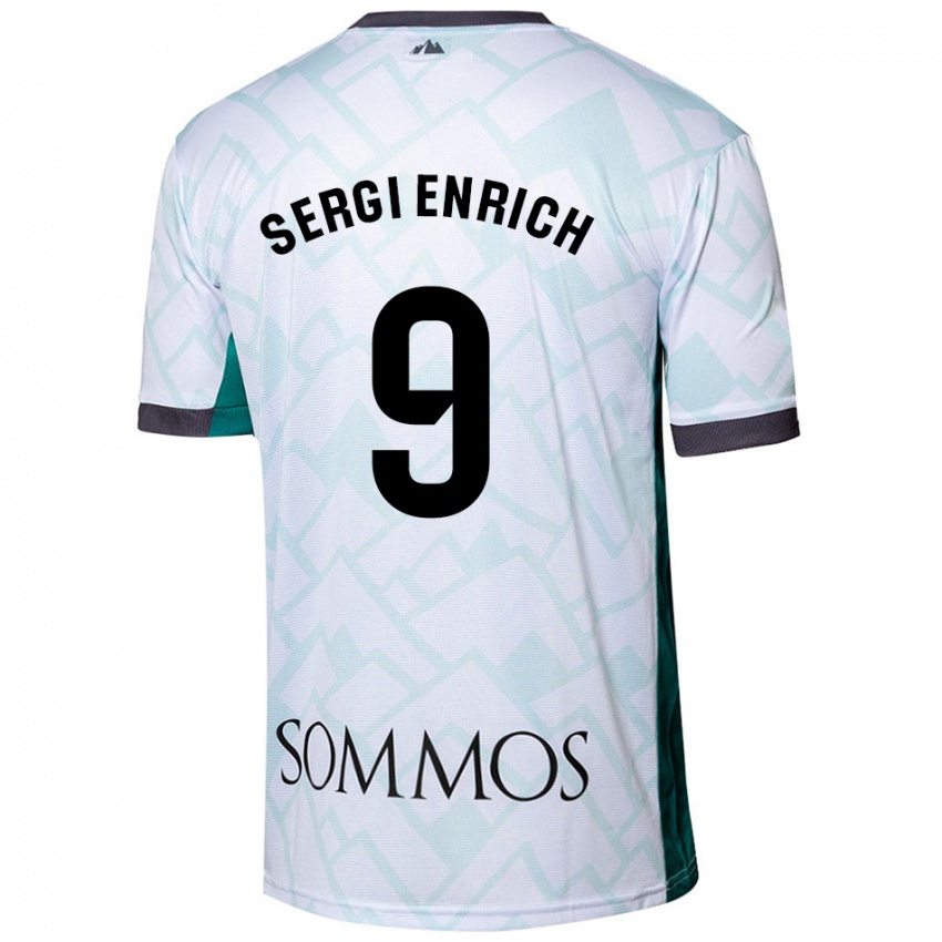 Kinder Sergi Enrich #9 Weiß Grün Auswärtstrikot Trikot 2024/25 T-Shirt