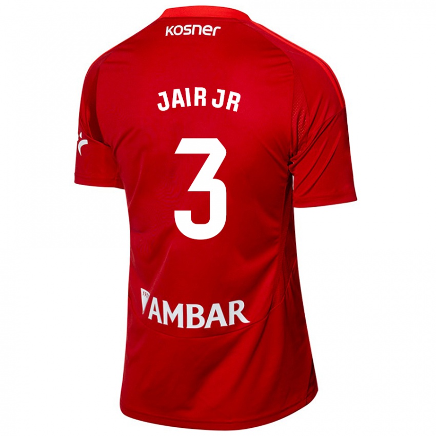 Kinder Jair Amador #3 Weiß Blau Auswärtstrikot Trikot 2024/25 T-Shirt