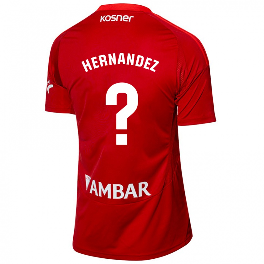 Kinder Diego Hernández #0 Weiß Blau Auswärtstrikot Trikot 2024/25 T-Shirt