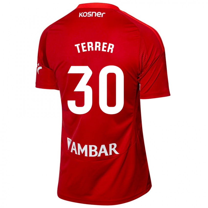 Kinder Lucas Terrer #30 Weiß Blau Auswärtstrikot Trikot 2024/25 T-Shirt