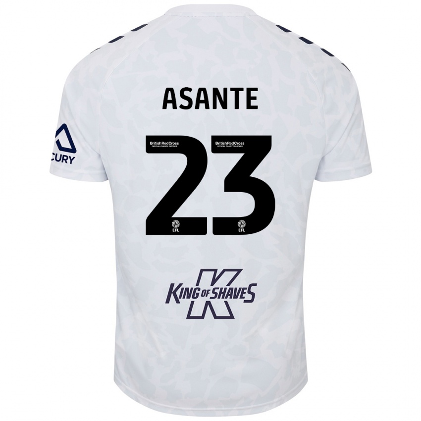 Kinder Brandon Thomas-Asante #23 Weiß Auswärtstrikot Trikot 2024/25 T-Shirt