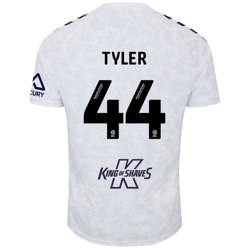 Kinder Cian Tyler #44 Weiß Auswärtstrikot Trikot 2024/25 T-Shirt