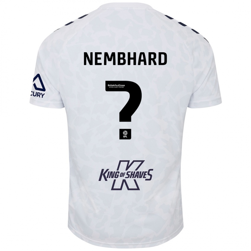 Kinder Kesiah Nembhard #0 Weiß Auswärtstrikot Trikot 2024/25 T-Shirt