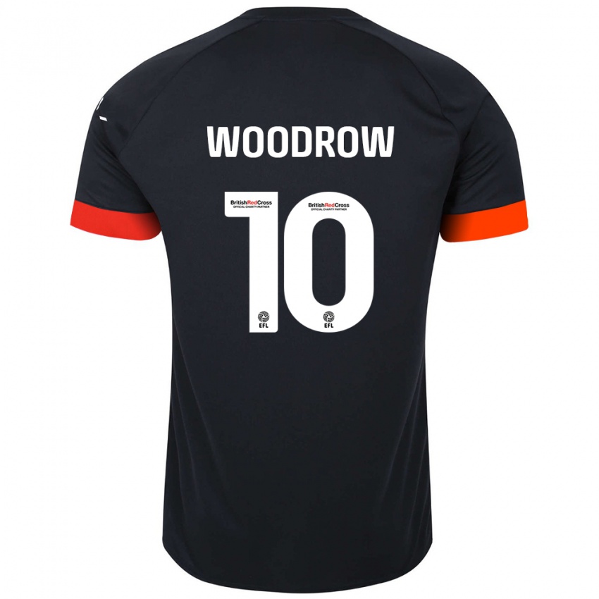 Kinder Cauley Woodrow #10 Schwarz Orange Auswärtstrikot Trikot 2024/25 T-Shirt