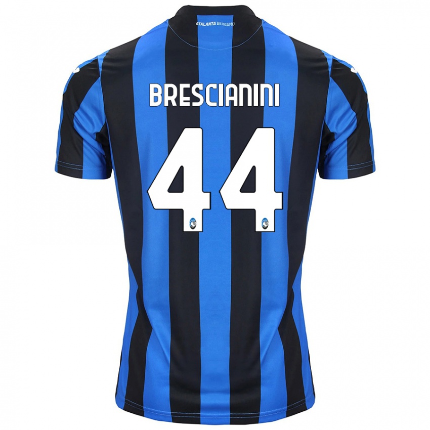 Herren Marco Brescianini #44 Blau Schwarz Heimtrikot Trikot 2024/25 T-Shirt