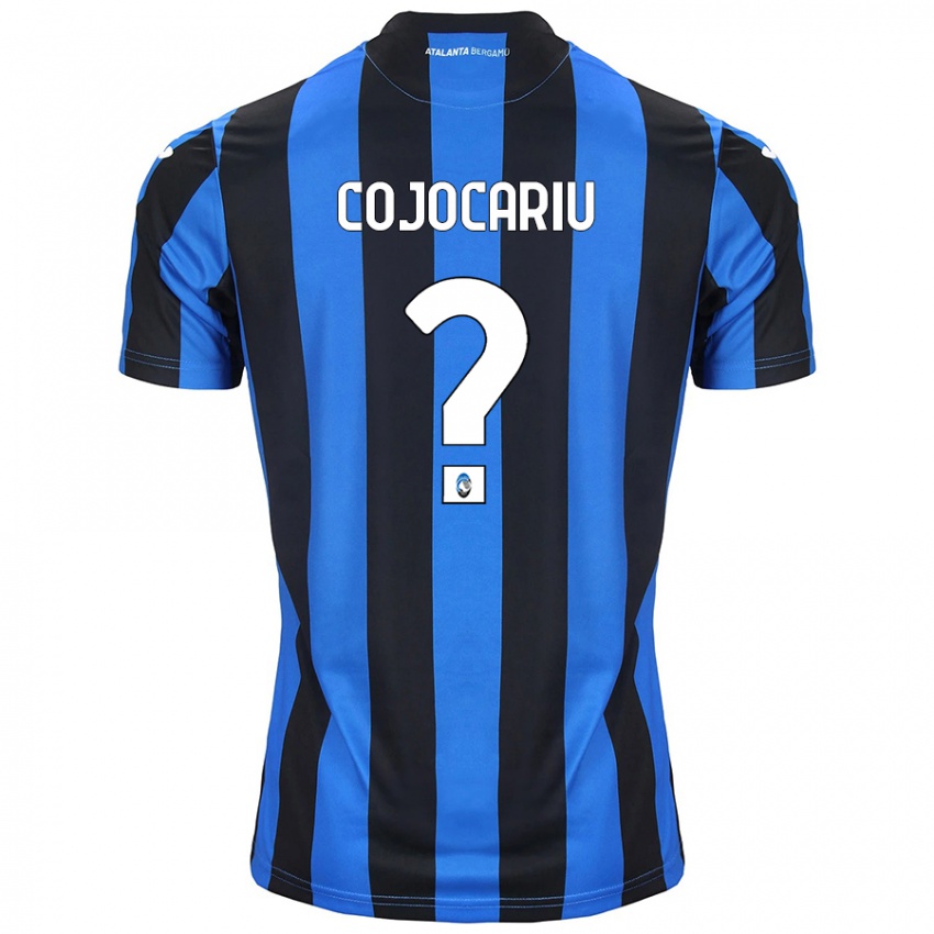 Herren Raul Cojocariu #0 Blau Schwarz Heimtrikot Trikot 2024/25 T-Shirt