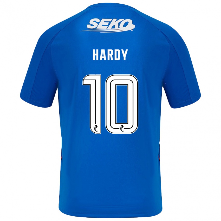 Herren Rio Hardy #10 Dunkelblau Heimtrikot Trikot 2024/25 T-Shirt