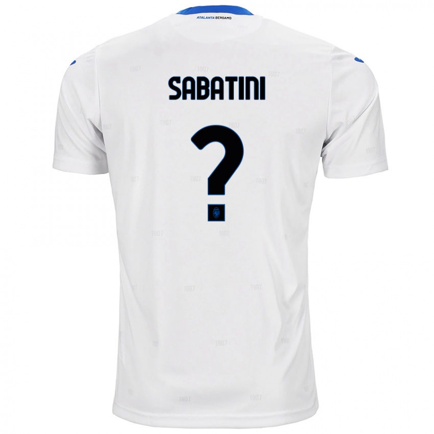 Herren Carlo Sabatini #0 Weiß Auswärtstrikot Trikot 2024/25 T-Shirt