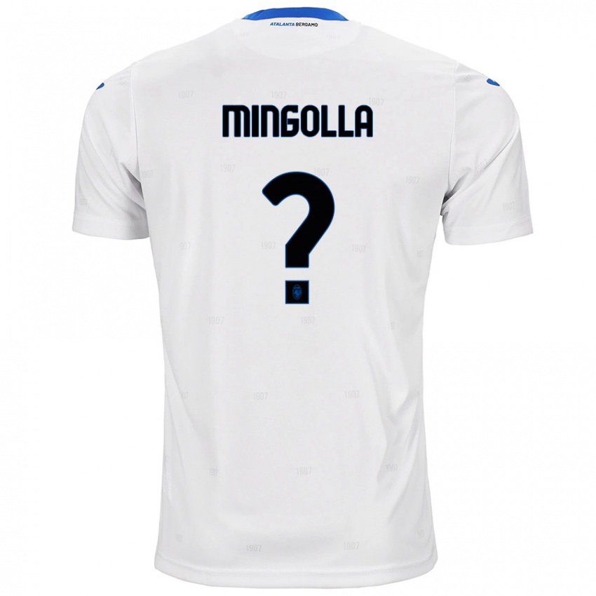 Herren Simone Mingolla #0 Weiß Auswärtstrikot Trikot 2024/25 T-Shirt